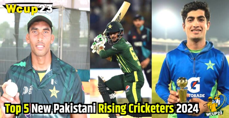 Top 5 New Pakistan Cricketers Rising In 2024