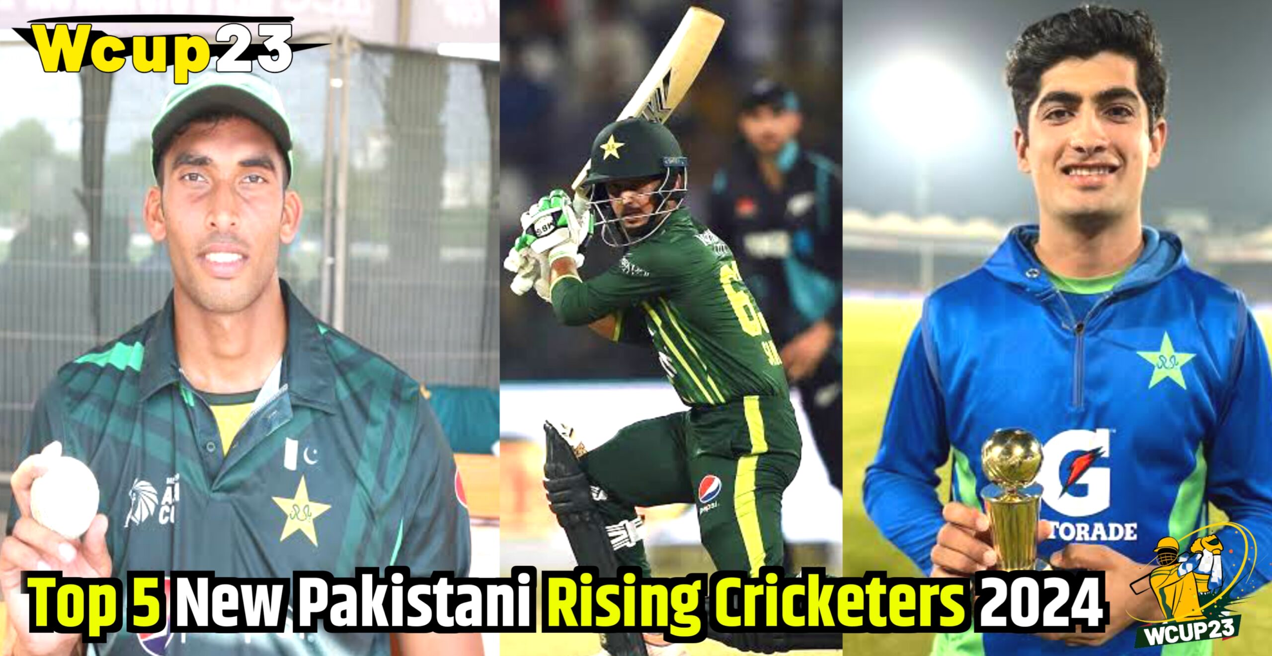 Pakistan New players, Pakistan squad 2024, Pakistan playing 11, Pakistan new talent, Pakistan new Cricketers 2024,