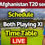 India Vs Afghanistan 1st T20 Live: Both Playing 11 & Time Table