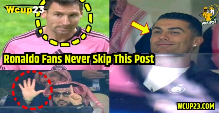 No Ronaldo fan will skip this post: Messi Fans Angry Reaction